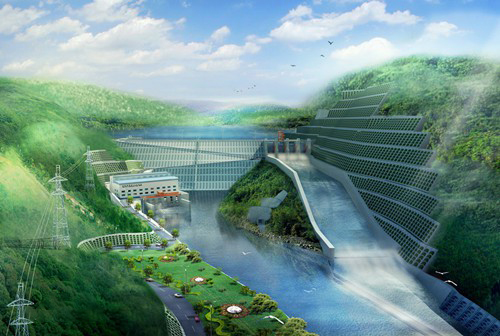 清原老挝南塔河1号水电站项目